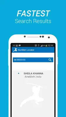 Mobile Number Locator android App screenshot 1